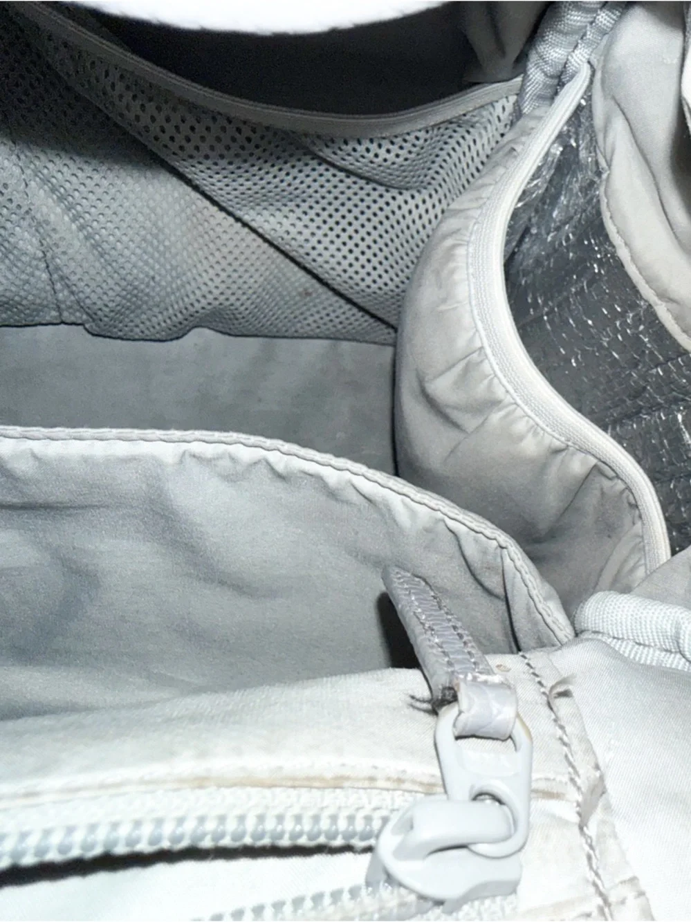 Freshly Picked Gray Convertible Baby Diaper Backpack with Gold Hardware / Straps